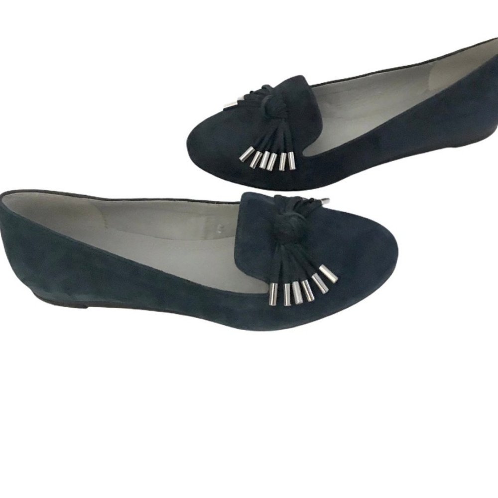 Clevin Klein Blue Suede Loafers